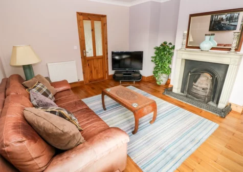 The living room at Pen Y Daith, Stepaside