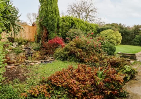 The garden at Pen Y Daith, Stepaside