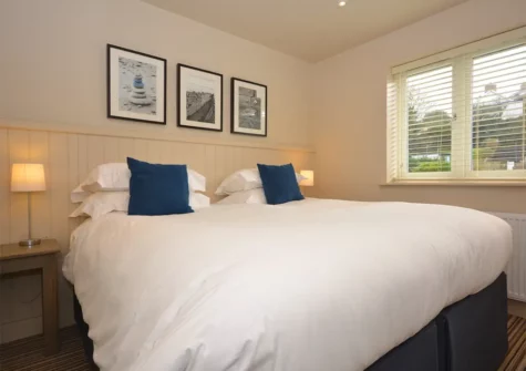 The bedroom at Petrel Apartment, Saundersfoot