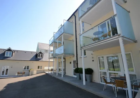 Outside Petrel Apartment, Saundersfoot