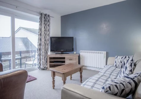 The living area at Pharmacy Court, Saundersfoot