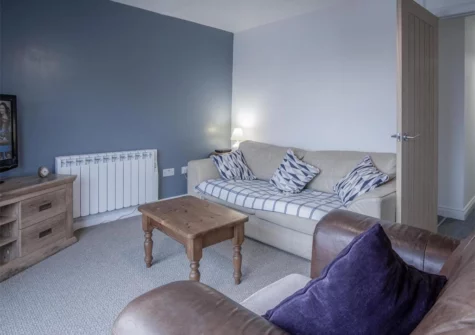 The living area at Pharmacy Court, Saundersfoot