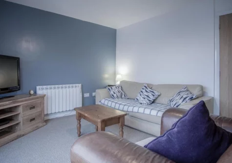 The living area at Pharmacy Court, Saundersfoot