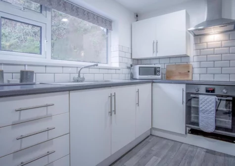 The kitchen at Pharmacy Court, Saundersfoot