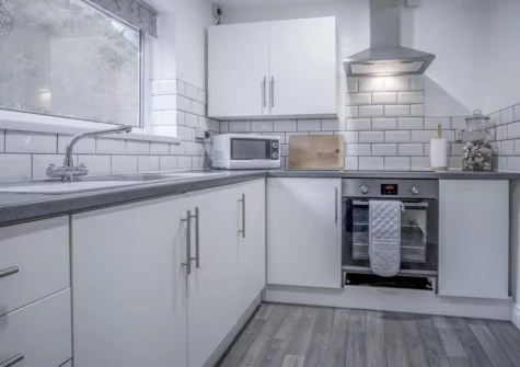 The kitchen at Pharmacy Court, Saundersfoot