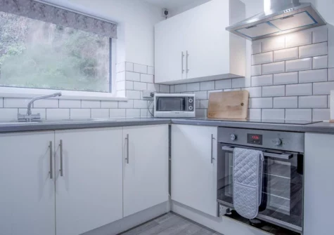 The kitchen at Pharmacy Court, Saundersfoot