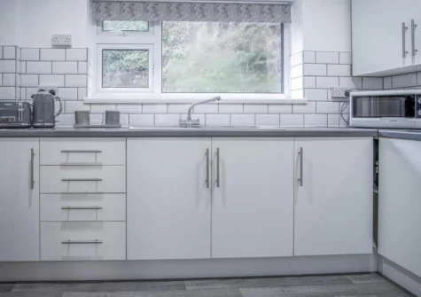 The kitchen at Pharmacy Court, Saundersfoot