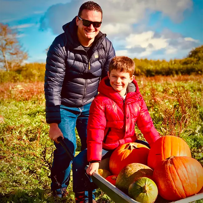 Top 10 things to do in Wales in October - Pick a pumpkin