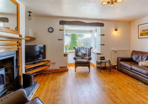 The living room at Pine Tree Cottage, Saundersfoot