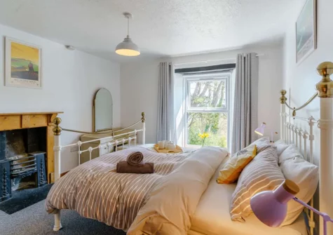 Bedroom #1 at Pine Tree Cottage, Saundersfoot