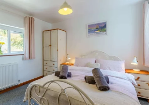 Bedroom #2 at Pine Tree Cottage, Saundersfoot
