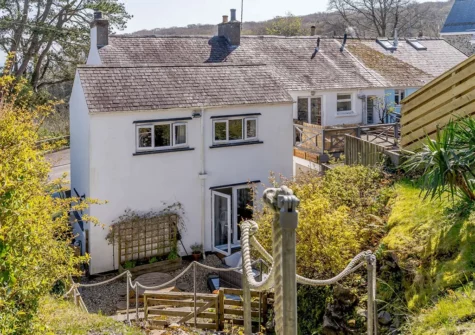 The garden at Pine Tree Cottage, Saundersfoot