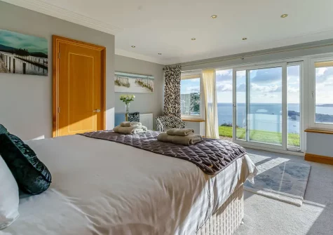 Bedroom #1 at Pine View, Tenby