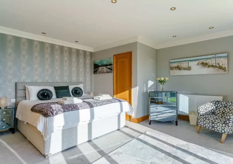 Bedroom #1 at Pine View, Tenby