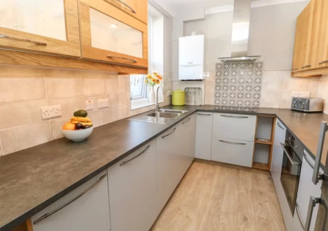 The kitchen at Pinewood, Saundersfoot