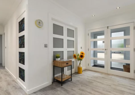 The entrance area & hallway Plas Gwyn, Saundersfoot