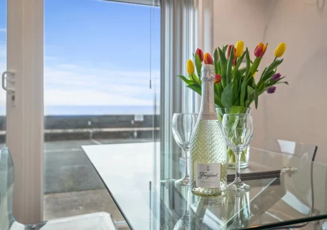 The dining area at Pleasant View, Beach Court, Saundersfoot