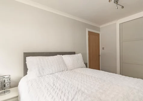 The bedroom at Pleasant View, Beach Court, Saundersfoot