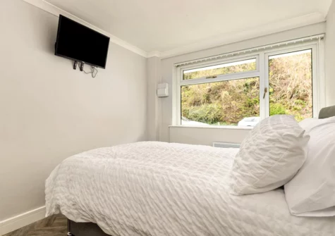 The bedroom at Pleasant View, Beach Court, Saundersfoot