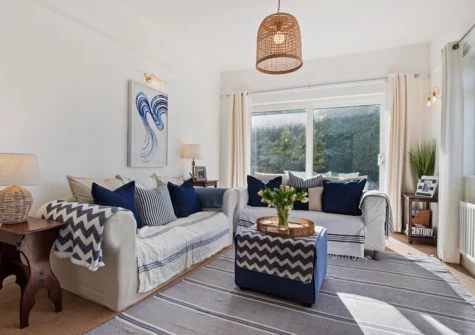 The living area at Portsea, Saundersfoot