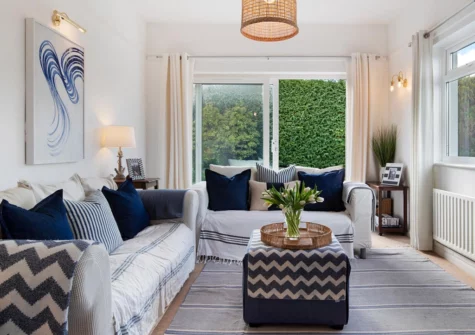 The living area at Portsea, Saundersfoot