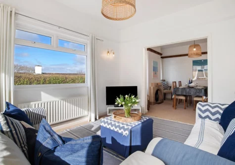 The living area at Portsea, Saundersfoot