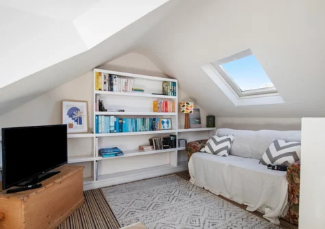 The living area at Portsea, Saundersfoot