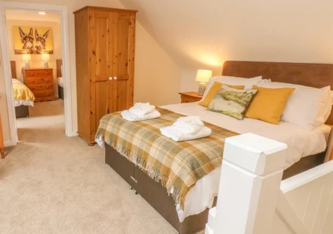 Bedroom #1 at Pottery Cottage, Begelly