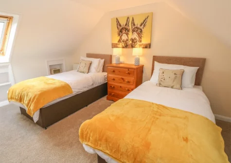 Bedroom #2 at Pottery Cottage, Begelly