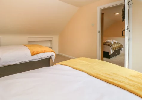 Bedroom #2 at Pottery Cottage, Begelly