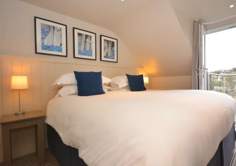 Bedroom #1 at Puffin Penthouse, Saundersfoot