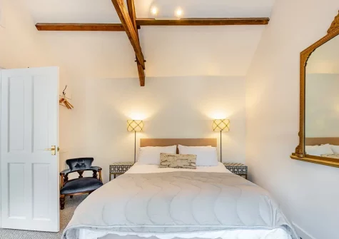 Bedroom #1 at Quarry Cottages 3, Tenby