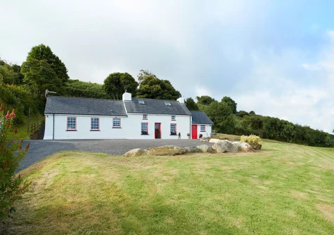 The garden at Rhiwelli, Dinas Cross