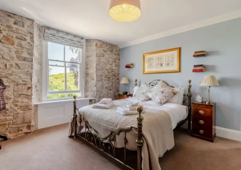 Bedroom #1 at Rhodewood Lodge, Saundersfoot