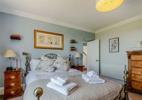 Bedroom #1 at Rhodewood Lodge, Saundersfoot