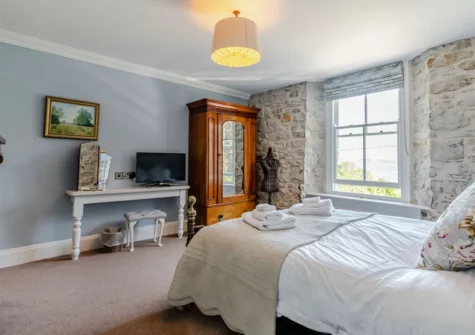 Bedroom #1 at Rhodewood Lodge, Saundersfoot