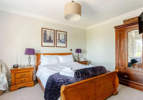 Bedroom #2 at Rhodewood Lodge, Saundersfoot