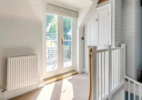 Step out on to the balcony from bedroom #6 at Rhodewood Lodge, Saundersfoot enjoys