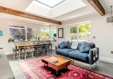 The first floor garden room at Rhodewood Lodge, Saundersfoot