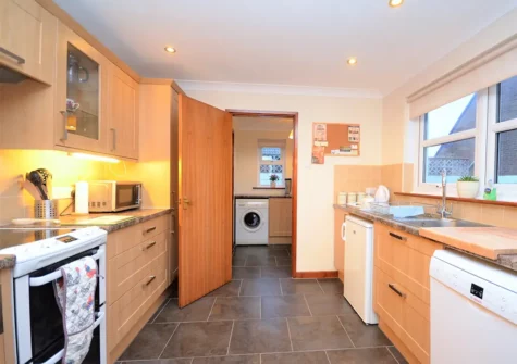 The kitchen at Ropeyard Cottage, Fishguard