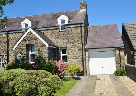 Outside Ropeyard Cottage, Fishguard