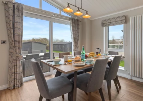The dining area at Sandpiper, Tenby