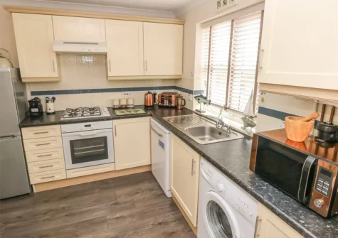 The kitchen at Sandy Bay House, Saundersfoot