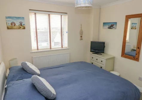 Bedroom #1 at Sandy Bay House, Saundersfoot