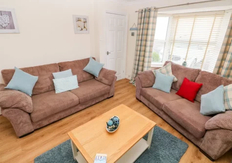 The living area at Sandyhill House, Saundersfoot