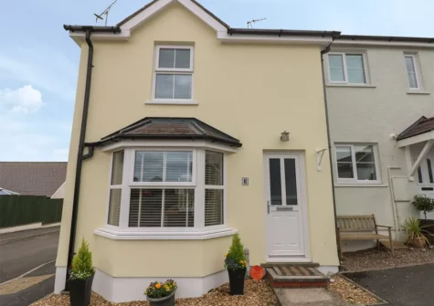 Outside at Sandyhill House, Saundersfoot