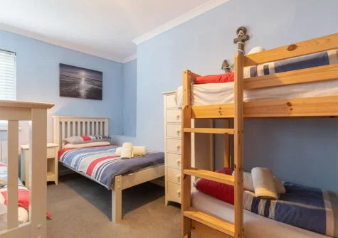 Bedroom #2 at Sea Urchins Apartment, Sandtops, Saundersfoot