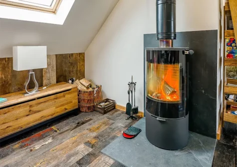 The living area at Seaesta Cottage, Broad Haven