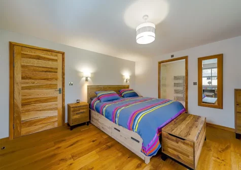 Bedroom #1 at Seaesta Cottage, Broad Haven