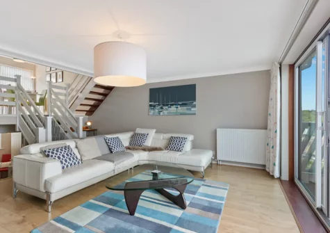 The living room at Seagull's Nest, Saundersfoot